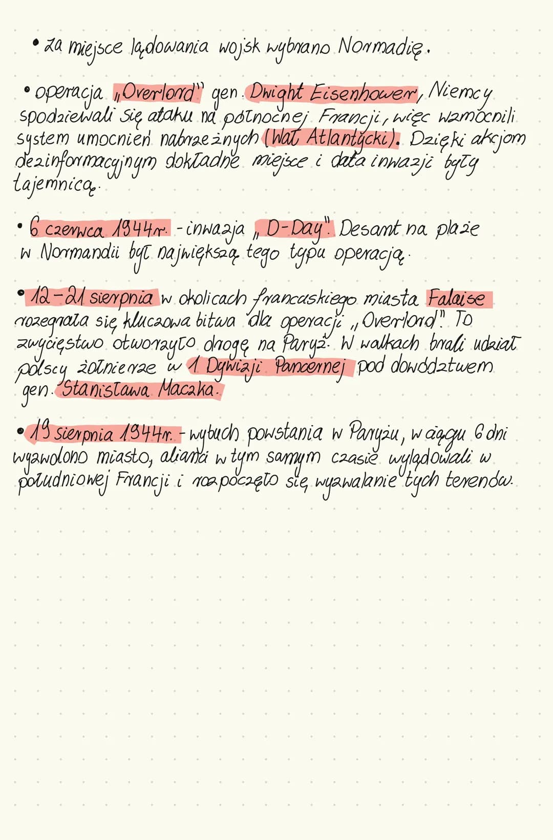 Droga do zwycięstwa
• 14 sierpnia 1941N. Franklin Delano Roosevelt i Wintson
Churchill podpisali na pokładzie pancernika Prince of
Wales dek