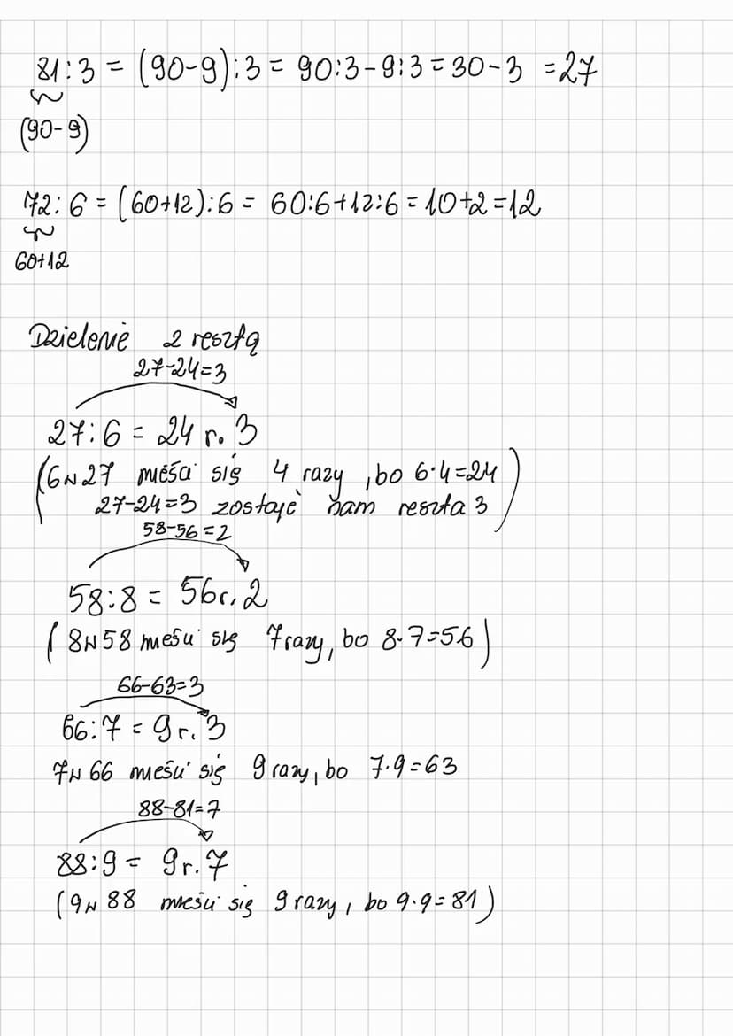 MNOŻENIE I DZIELENIE
DO
150
Mnożenie i dzielenie po kawaiken
канатки
7•20 = 140
1320
Au
22°4 = (20+2) • 4 = 2004+204 =80+8=88
$
20+2
Adamlue