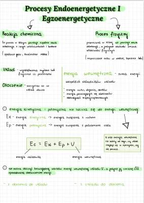 Know Procesy endoenergetyczne i egzoenergetyczne  thumbnail