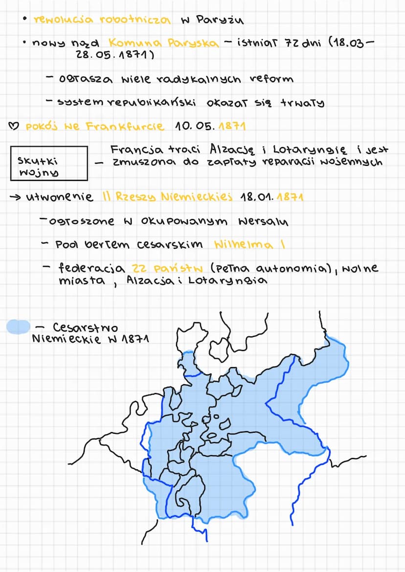 ZJEDNOCZENIE NIEMIEC
Wielkie czy Mate Niemcy?:
- nasilenie tendencji zjednoczeniowych
Popularne u studentów, inteligencji
Niemcy Pnez lata:
