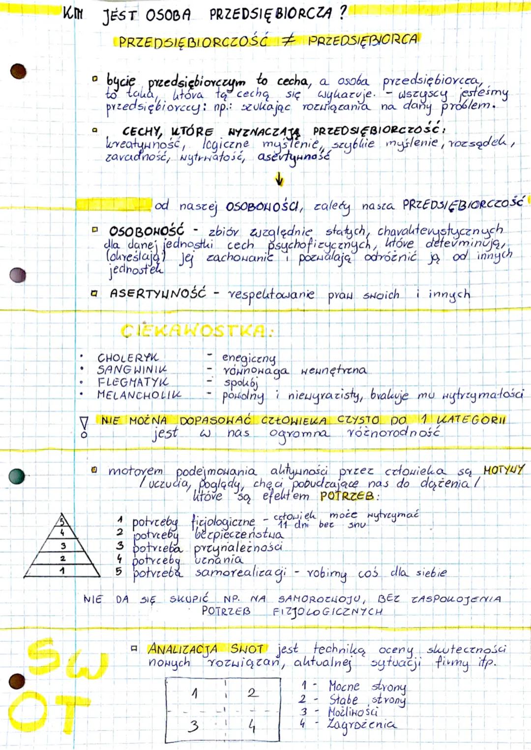 KIM JEST OSOBA PRZEDSIĘBIORCZA?
PRZEDSIĘBIORCZOŚĆ
4
3
2
。
.
D
PRZEDSIĘBIORCA
bycie przedsiębiorczym to cecha, a osoba przedsiębiorcea,
to ta