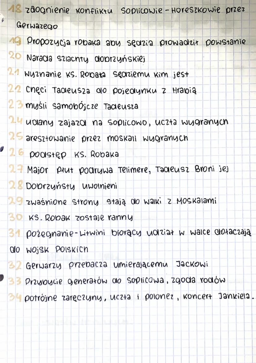 6
Aolaum Mickiewicz
Czas i miejsce alecja
Czas: 5ani lata 1811r, 2 ani la+a 1812v.
Miejsce akcji: soplicowa, zamek Horeszków
Gatunek i treść