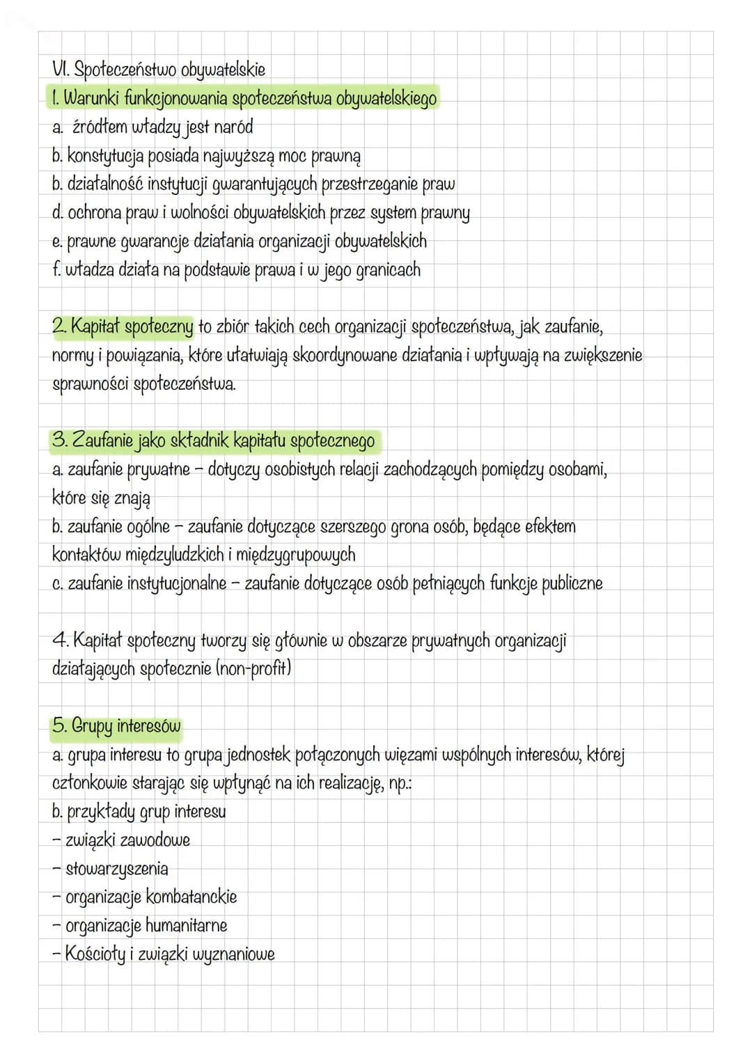 AKTYWNOŚĆ OBYWATELSKA-ORGANIZACJE POZARZĄDOWE
I. Sektory życia społecznego:
a) sektor państwowy
b) sektor prywatny
c) sektor pozarządowy (tr