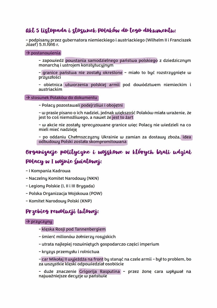 5. I wojna światowa
postanowienia rozejmu w compiègne.
- koniec działań wojennych na froncie zachodnim
- wojska niemieckie zmuszone do wycof