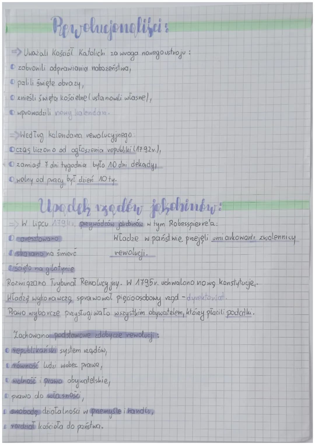 Rewolucja Francuska i Okres Napoleoński: Przyczyny i Test Klasa 6
