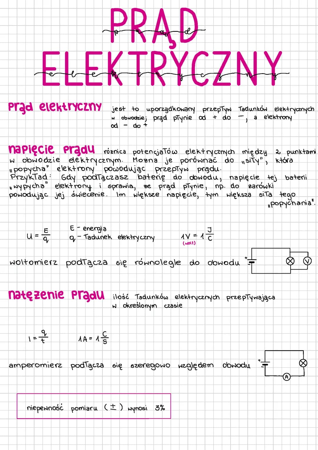 Prąd elektryczny 