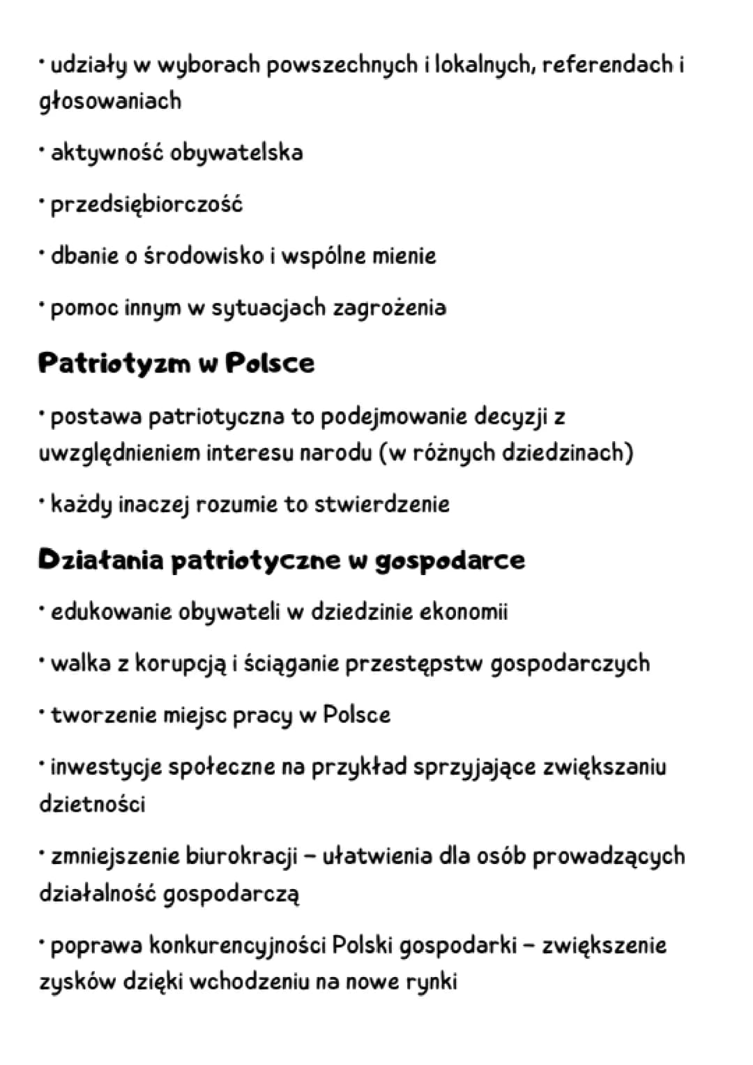 POSTAWA PATRIOTYCZNA
Czym jest patriotyzm
*patriotyzm jest to postawa charakteryzująca się troską o
dobro narodu i ojczyzny; przejawia się p