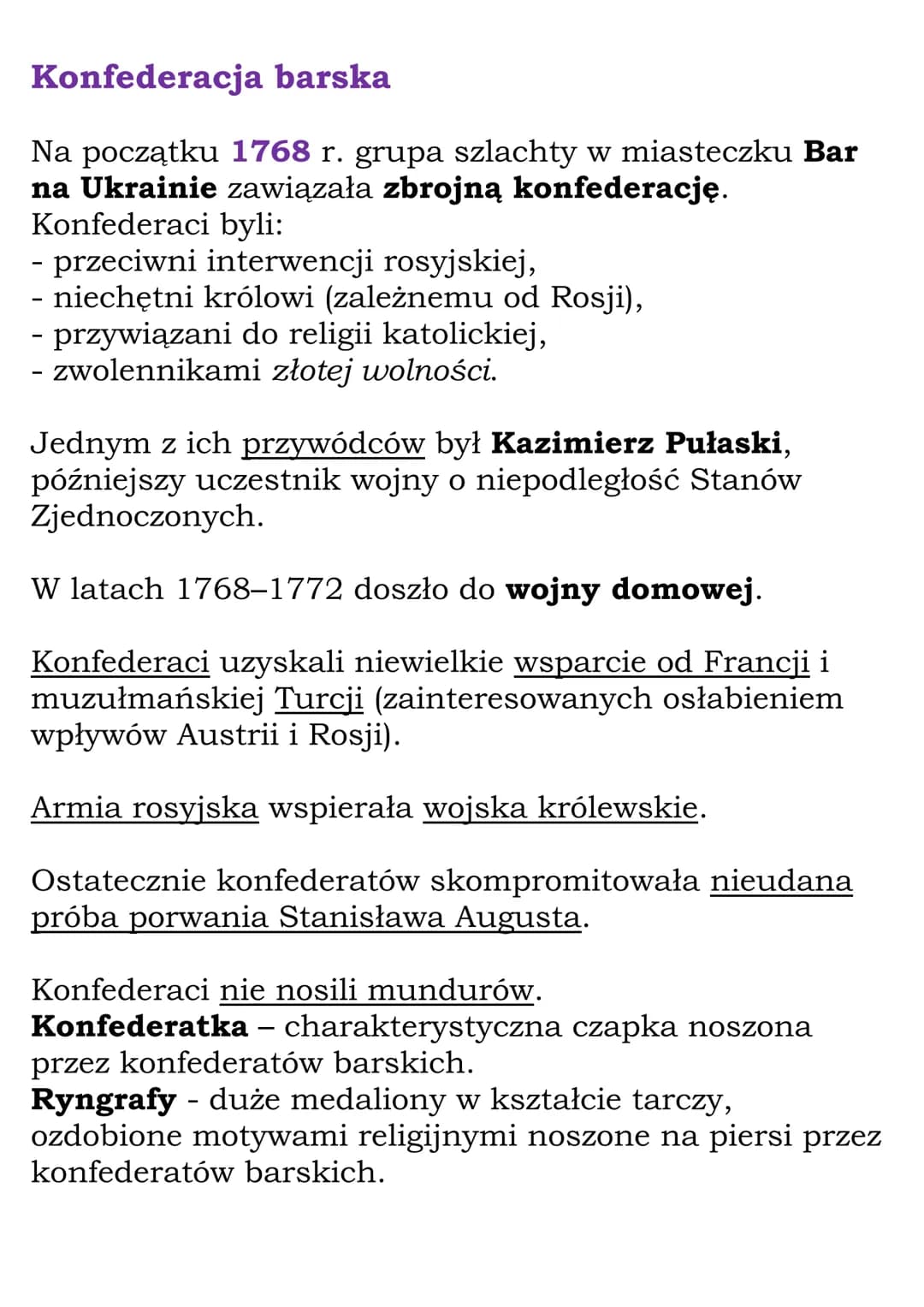 Ostatnia wolna elekcja i
I rozbiór Rzeczypospolitej
Elekcja Stanisława Augusta i pierwsze reformy
Umarł król August III.
W 1764 r. królem zo