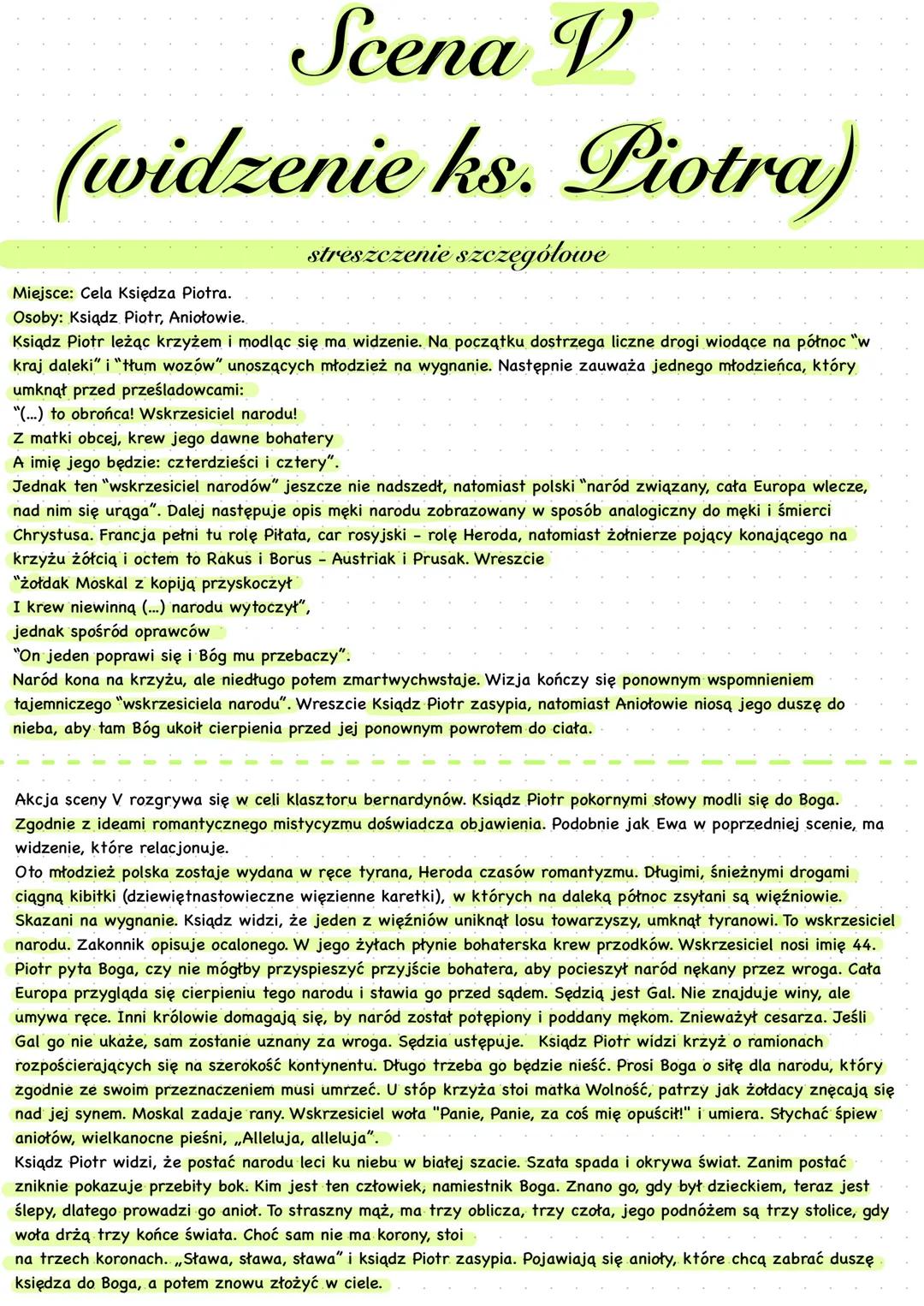 obraz cierpienia senatora
Pojawiają się Diabły. Nakładają na jedną część duszy Rosjanina kaganiec tak, by odczuwał męczarnie. Drugą
część ci