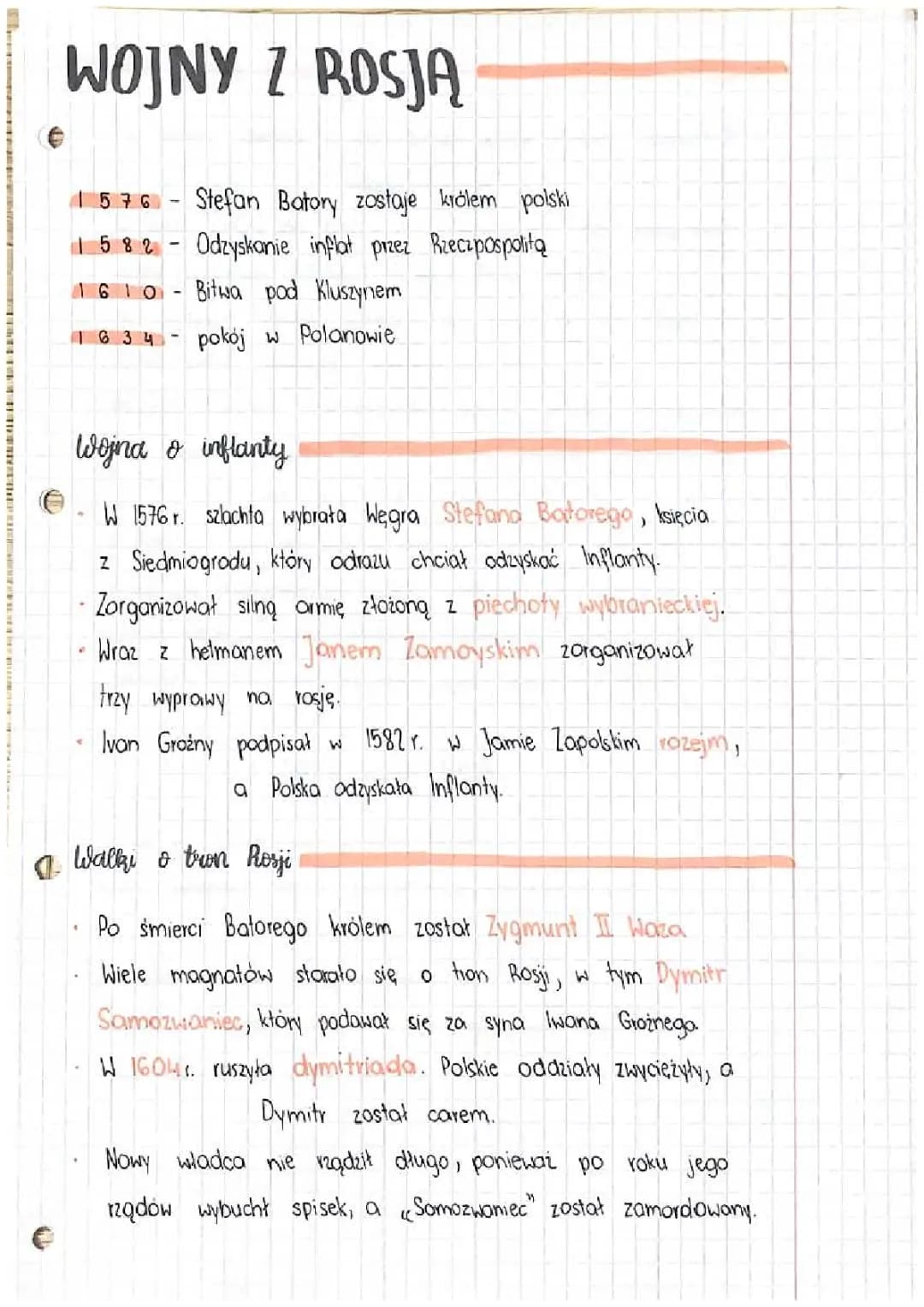 Wszystkie Wojny Polsko-Rosyjskie w 17 Wieku: Przyczyny, Przebieg i Skutki