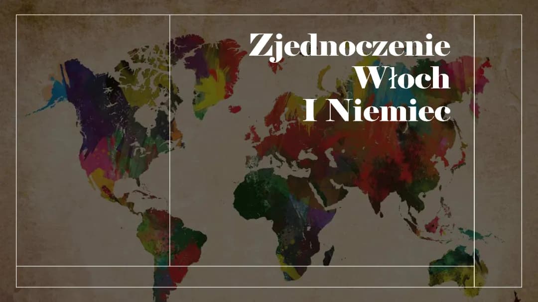 Zjednoczenie Włoch i Niemiec: Co się działo z Piemontem, Austrią i Bitwą Sedanu?