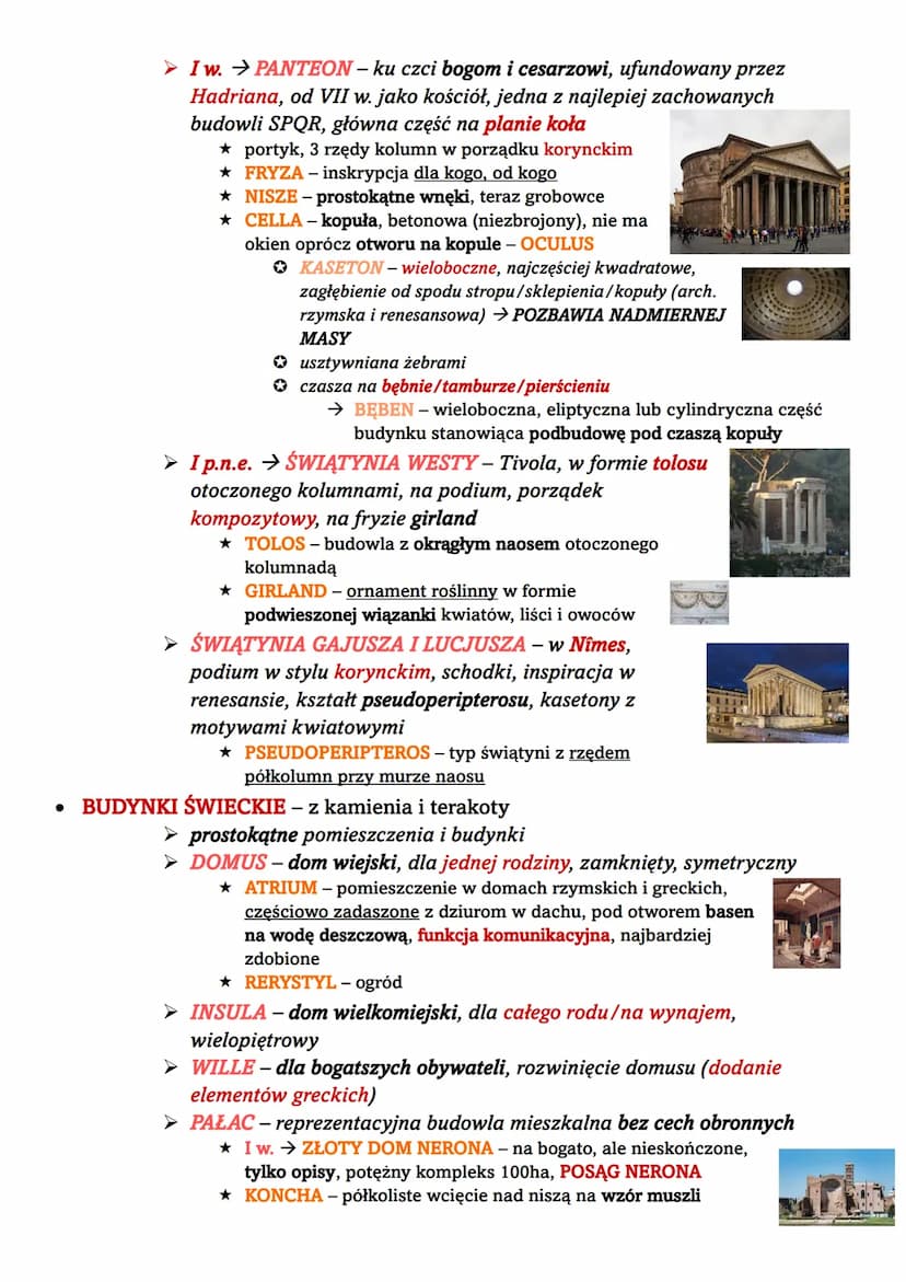 WSTĘP
SZTUKA STAROŻYTNEGO RZYMU
• (umowne) VI p.n.e. - 395
● RZYM → Roma → Romulus
● Etruskowie - beta rzymianie
• wpływy egipskie i greckie