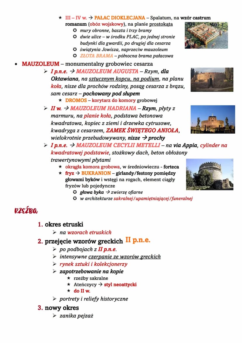 WSTĘP
SZTUKA STAROŻYTNEGO RZYMU
• (umowne) VI p.n.e. - 395
● RZYM → Roma → Romulus
● Etruskowie - beta rzymianie
• wpływy egipskie i greckie