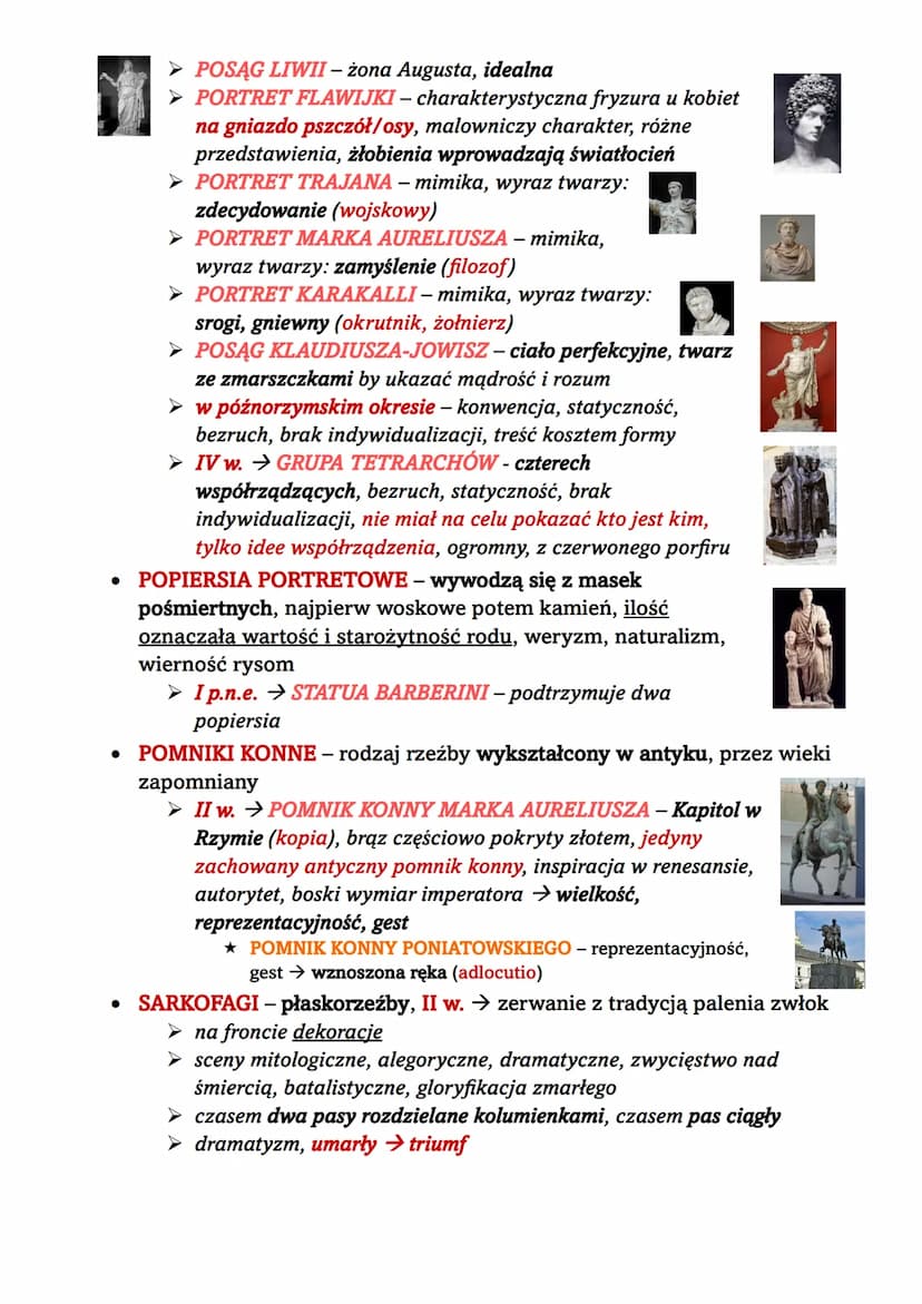 WSTĘP
SZTUKA STAROŻYTNEGO RZYMU
• (umowne) VI p.n.e. - 395
● RZYM → Roma → Romulus
● Etruskowie - beta rzymianie
• wpływy egipskie i greckie