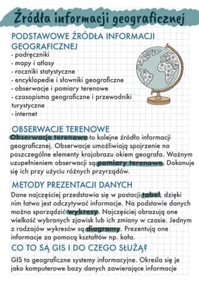 Know Źródła informacji geograficznej thumbnail