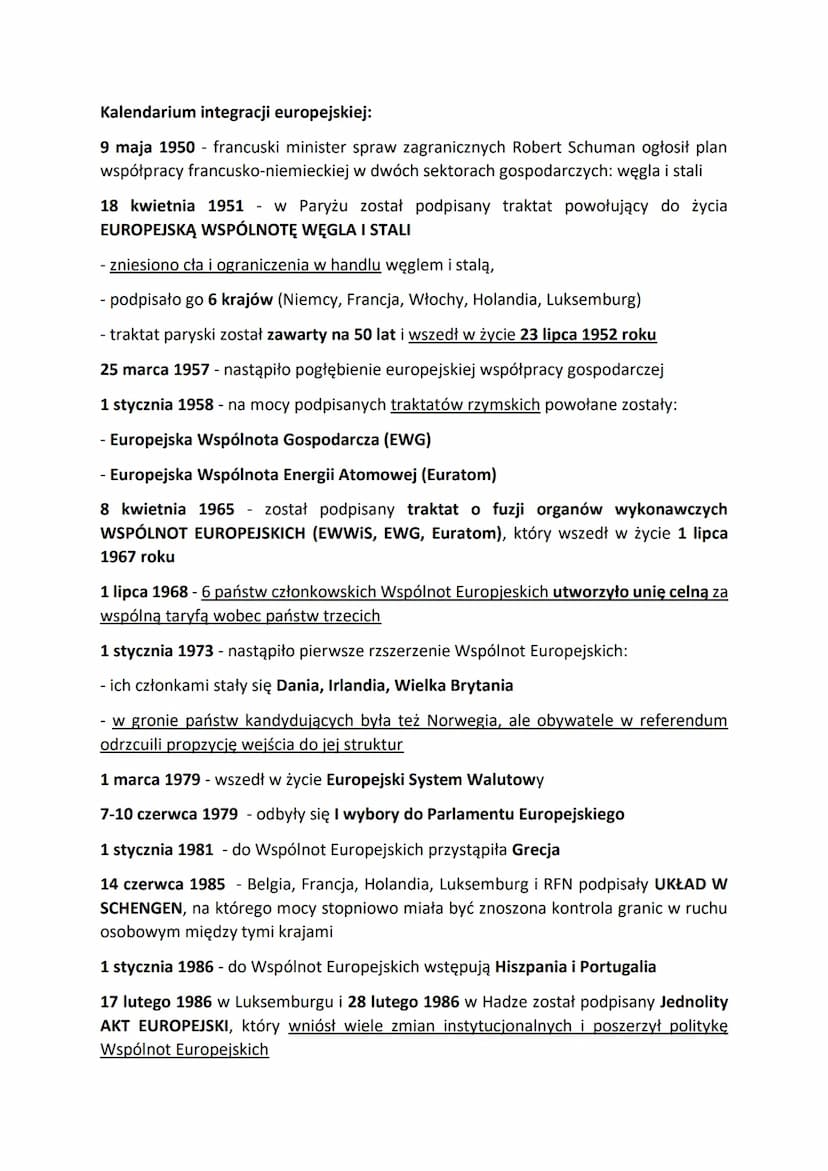 Unia Europejska (UE)
- orgnizacja o charakterze społeczno-polityczno-gospodarczym
- powstałała w 1993 roku na mocu traktatu z Maastricht
- j