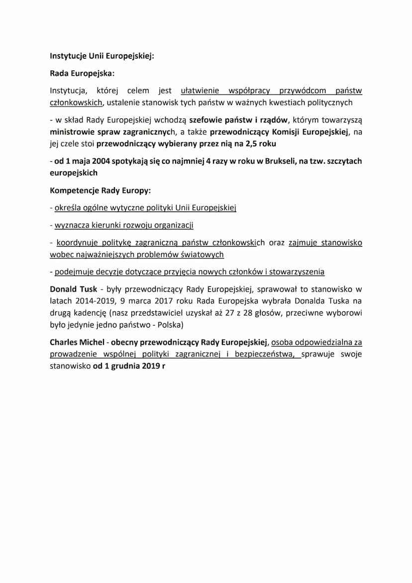 Unia Europejska (UE)
- orgnizacja o charakterze społeczno-polityczno-gospodarczym
- powstałała w 1993 roku na mocu traktatu z Maastricht
- j