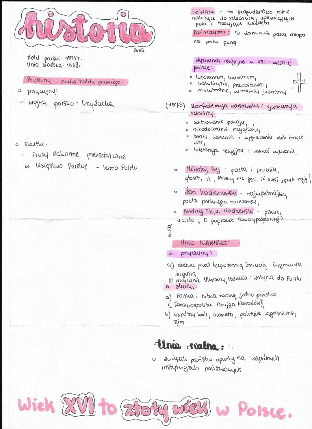 historia
Hold prushi: 1525v.
Unia lubelsug 1569v.
Phyczyny i skutki notou pruskiego:
о pnycaung:
wojna polsko-knyzacha
。 shuthi:
Prusy zakon