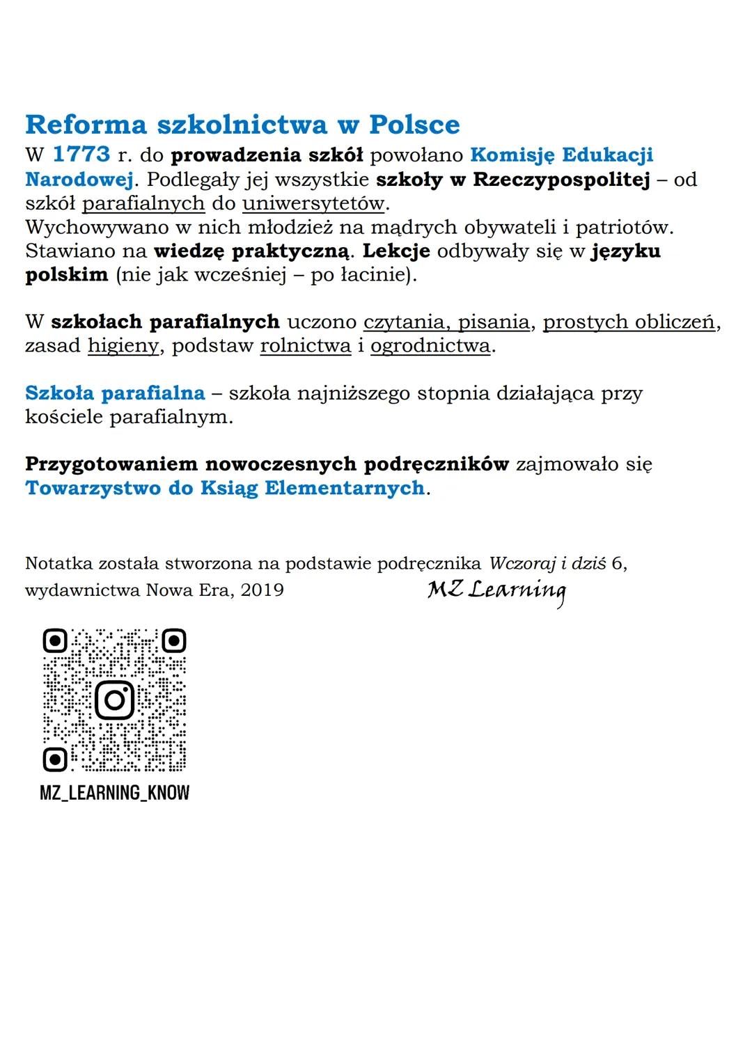 MZ_LEARNING_KNOW

# Kultura polskiego oświecenia
## Klasa 6, „Wczoraj i dziś", Nowa Era

### Literatura okresu oświecenia

*   Druga połowa 