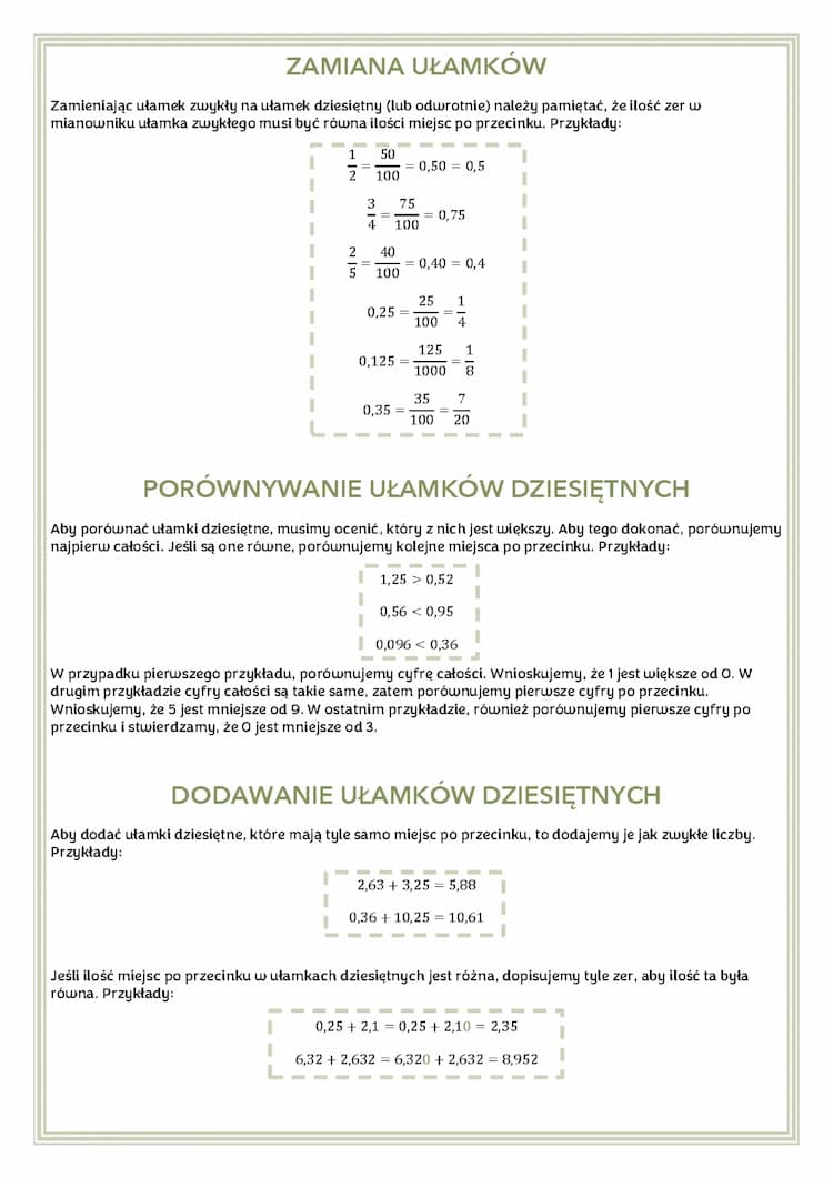 Know Ułamki dziesiętne thumbnail