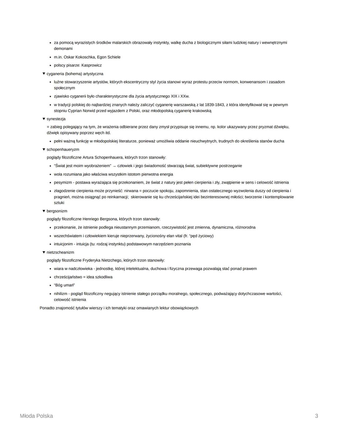 Młoda Polska
Week
Files
Column
Unit/Module
= Property
Młoda Polska - pojęcia, cechy epoki, twórczość poetycka oraz Wesele/ Chłopi/ Rozdziobi