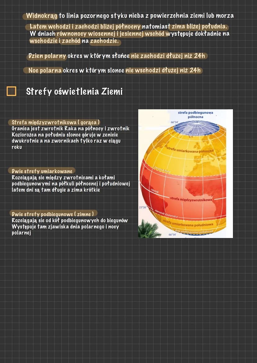 Ruch obiegowy Ziemi
Mikolaj Kopernik jest twórca teorii heliocentrycznej, zgodnie z która Ziemia i reszta
ciał niebieskich poruszają sie wok
