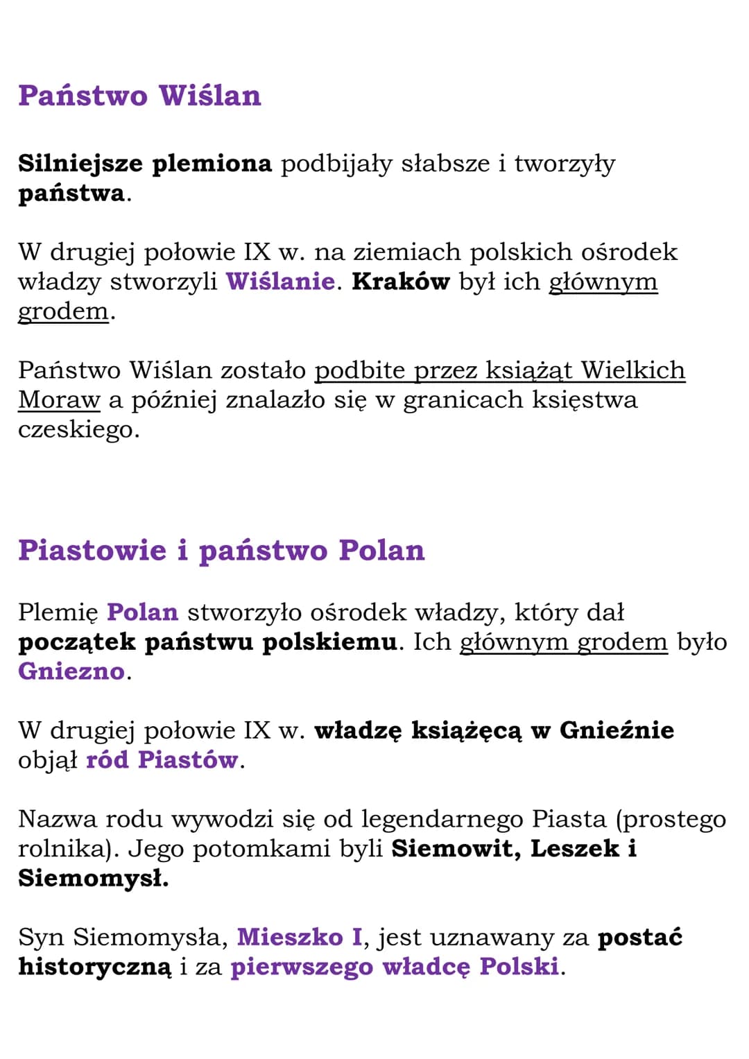 Polska pierwszych Piastów
Cały dział
Dział VI, WSiP kl 5
1.Narodziny państwa
polskiego
Słowianie na ziemiach polskich
Wiec - zgromadzenie, w