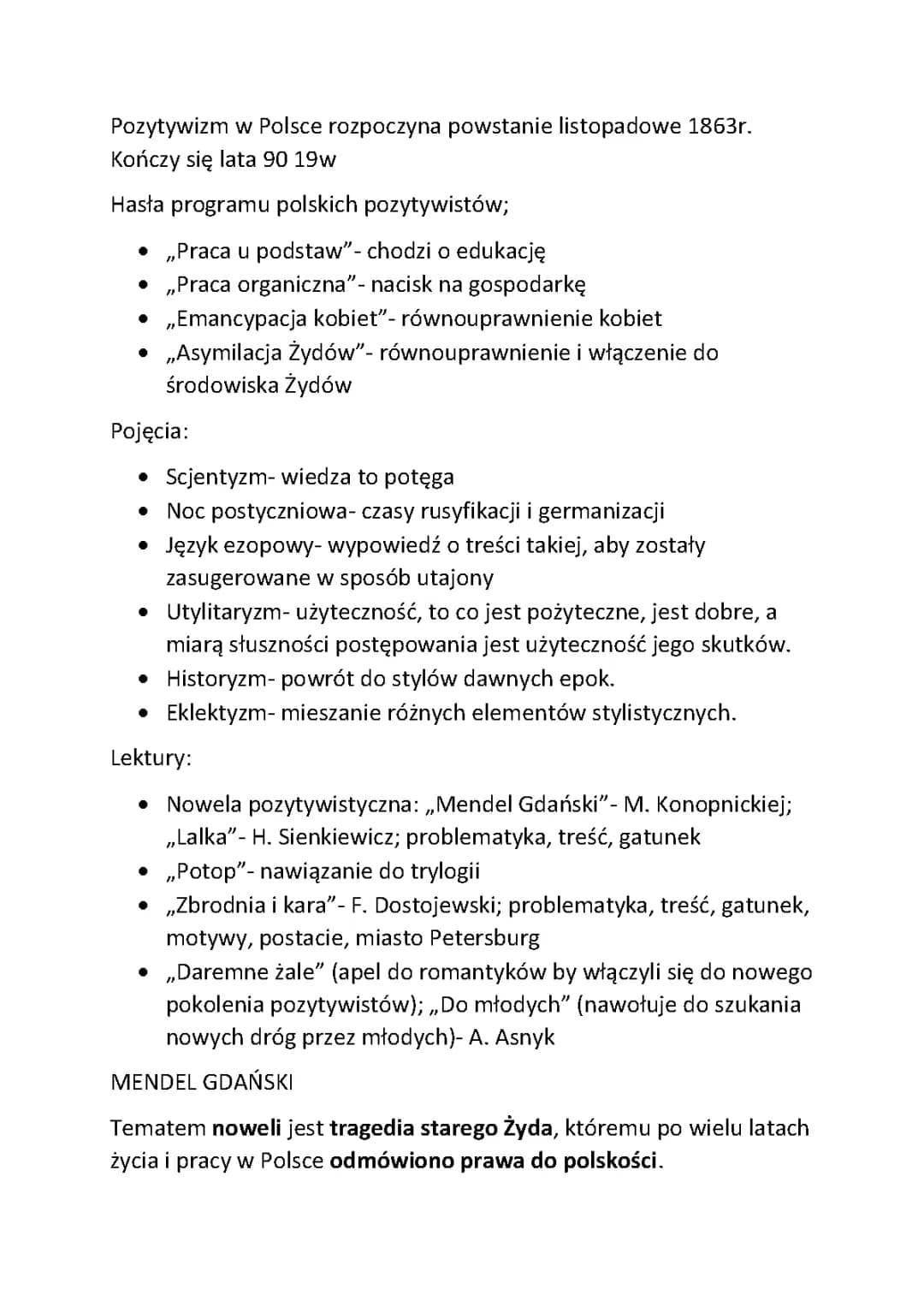 Pozytywizm