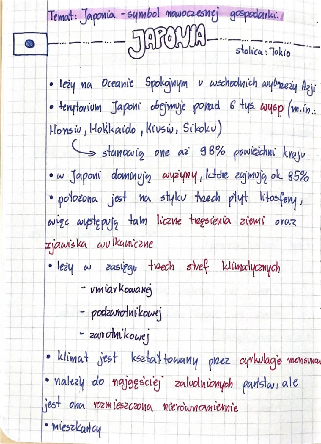 Japonia - Nowoczesność i Gospodarka