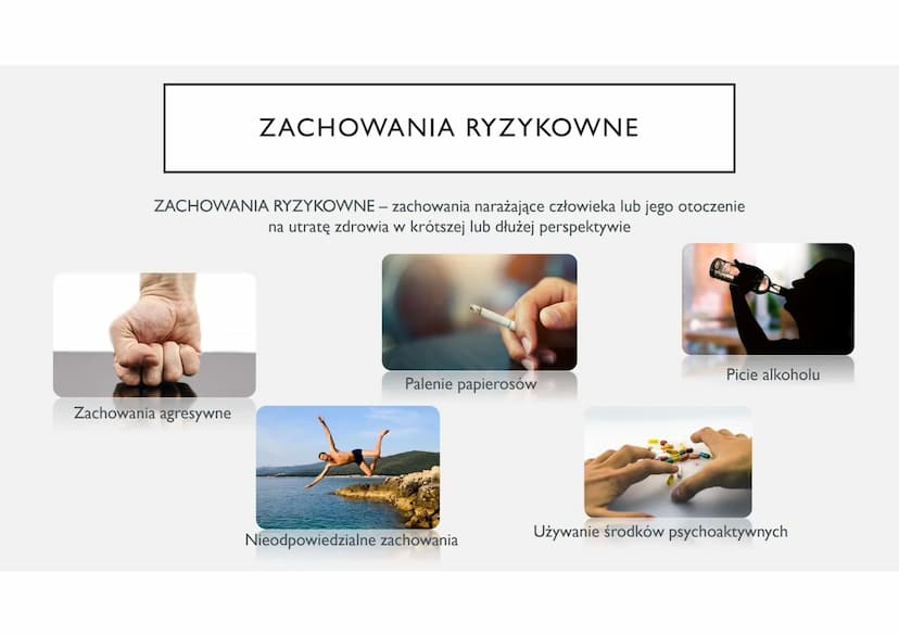 ZASADY ZDROWEGO STYLU ŻYCIA ZDROWIE
Według WHO (Światowa Organizacja Zdrowia) – zdrowie to nie tylko brak
choroby czy niepełnosprawności, al