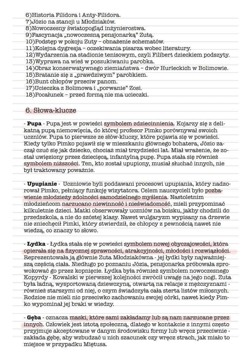 Jessica Och.
20 lecie międzywojenne
1. Czas i miejsce akcji
Ferdydurke
Witold Gombrowicz
Akcja powieści rozgrywa się w Polsce, a konkretnie 