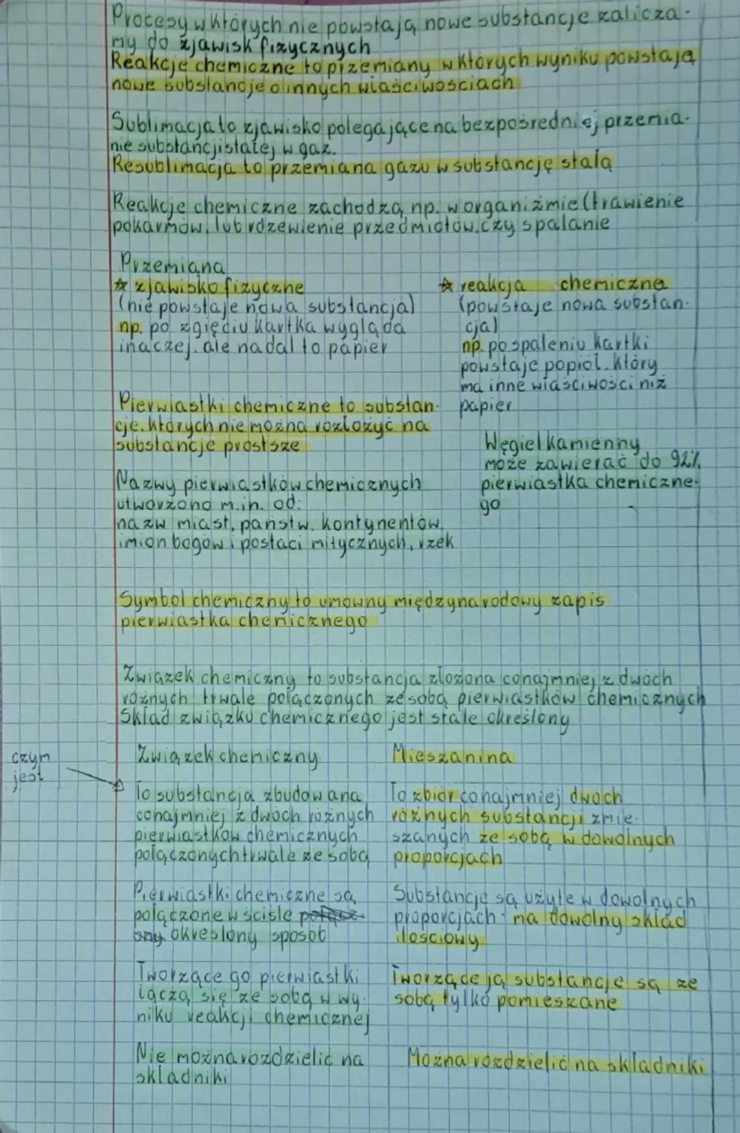 Chenia
Wlasciwości substancji, czyli ich cechy charakterystyczne
cialo fizyczne substancja
wata cukrowa · cukier
Kula sniezna
drut miedziany