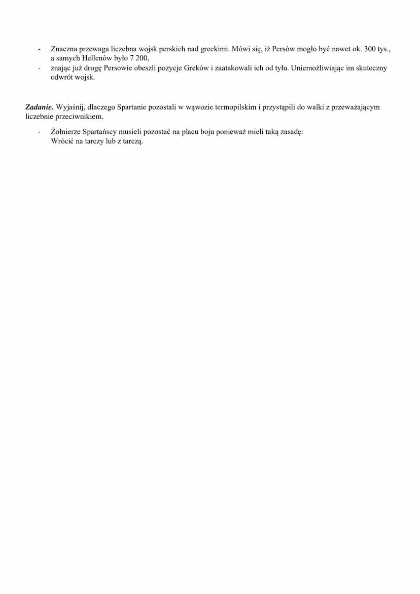 WOJNY GREKÓW Z PERSAMI
1. Powstanie jońskie w 500 - 498 roku,
2. Wyprawa perska w 490 roku przed naszą erą,
3. Wyprawa Kserksesa w 480 roku 