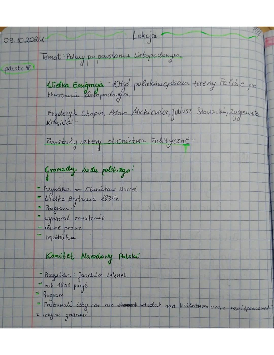 Skutki Powstania Listopadowego i Losy Polaków