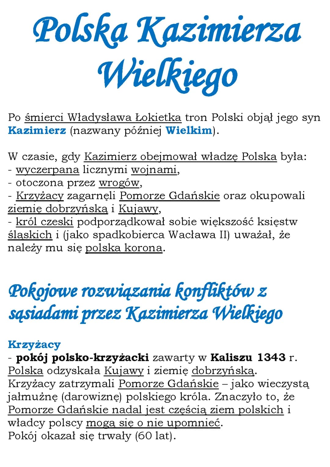 Polska Kazimierza Wielkiego (WSiP kl 5)
