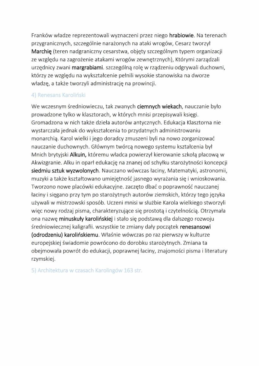 IMPERIUM KAROLA WIELKIEGO
1) Podboje Karola Wielkiego
Gdy w 768 r. Zmarł Pepin Krótki królestwo Franków odziedziczyli jego dwaj
synowie - Ka