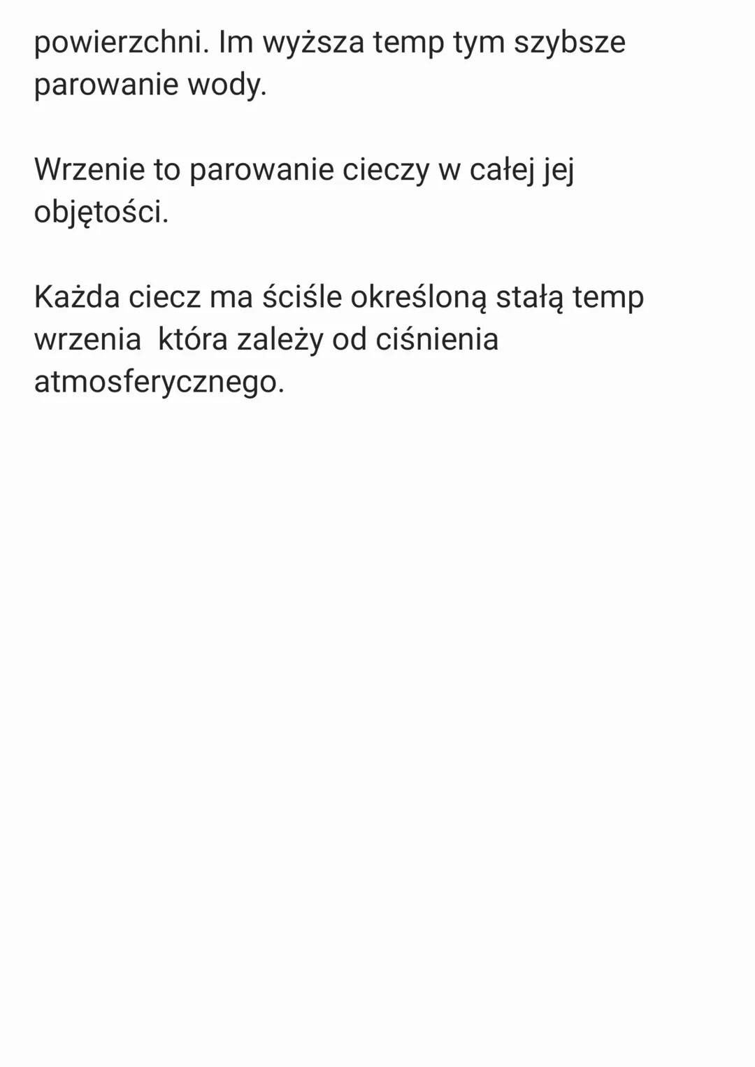 Stany skupienia- różne fazy tej samej substancji.
Zmiany stanów skupienia nazywane są
przjesciami lub przemianami fazowymi:
ciało stałe
krze