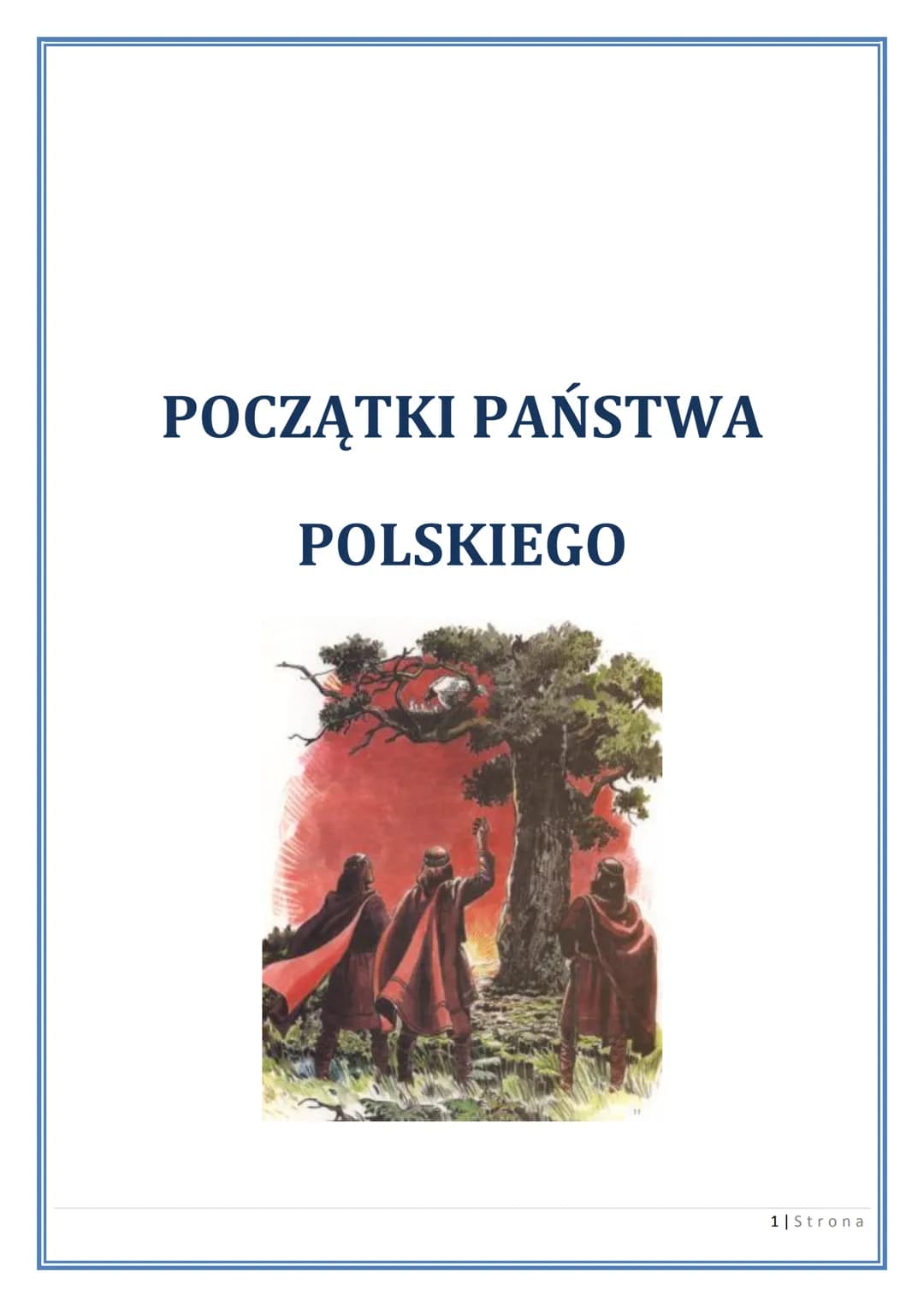 POCZĄTKI PAŃSTWA
POLSKIEGO
1 | Strona Co zawdzięczamy podróżnikowi z dalekich krain?
Około połowy X wieku zawitało na kartach historii państ