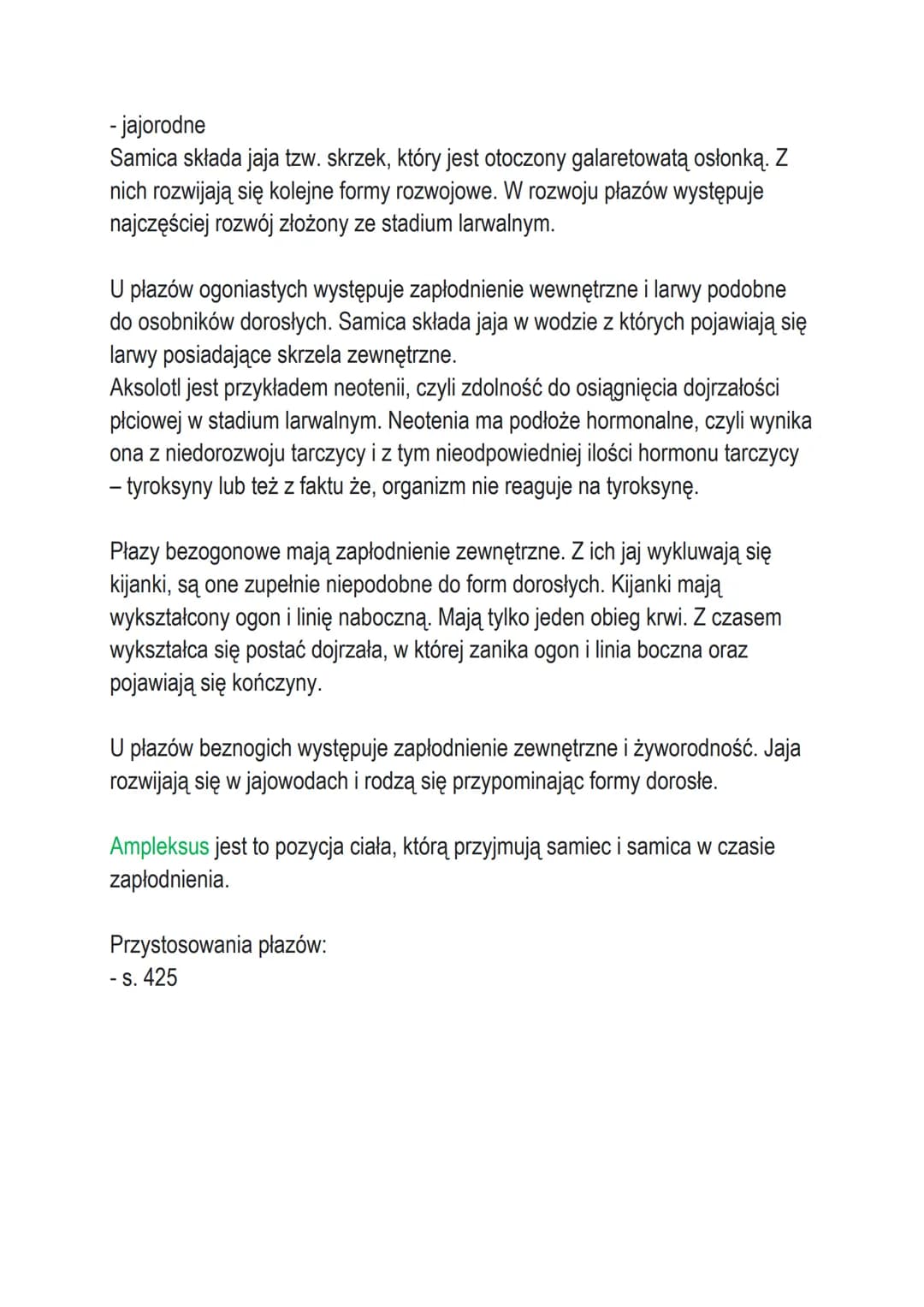T: Płazy - kręgowce dwuśrodowiskowe.
Płazy należą do żuchwowców i są to zwierzęta zmiennocieplne, czyli
temperatura ich ciała jest uzależnio