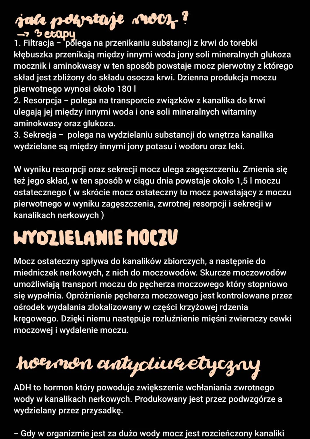 funcscje ulstadu moczowego
• Wydalanie - usuwanie zbędnych i szkodliwych produktów premiany
materi
●
· Osmoregulacja-aktywna regulacja ilośc