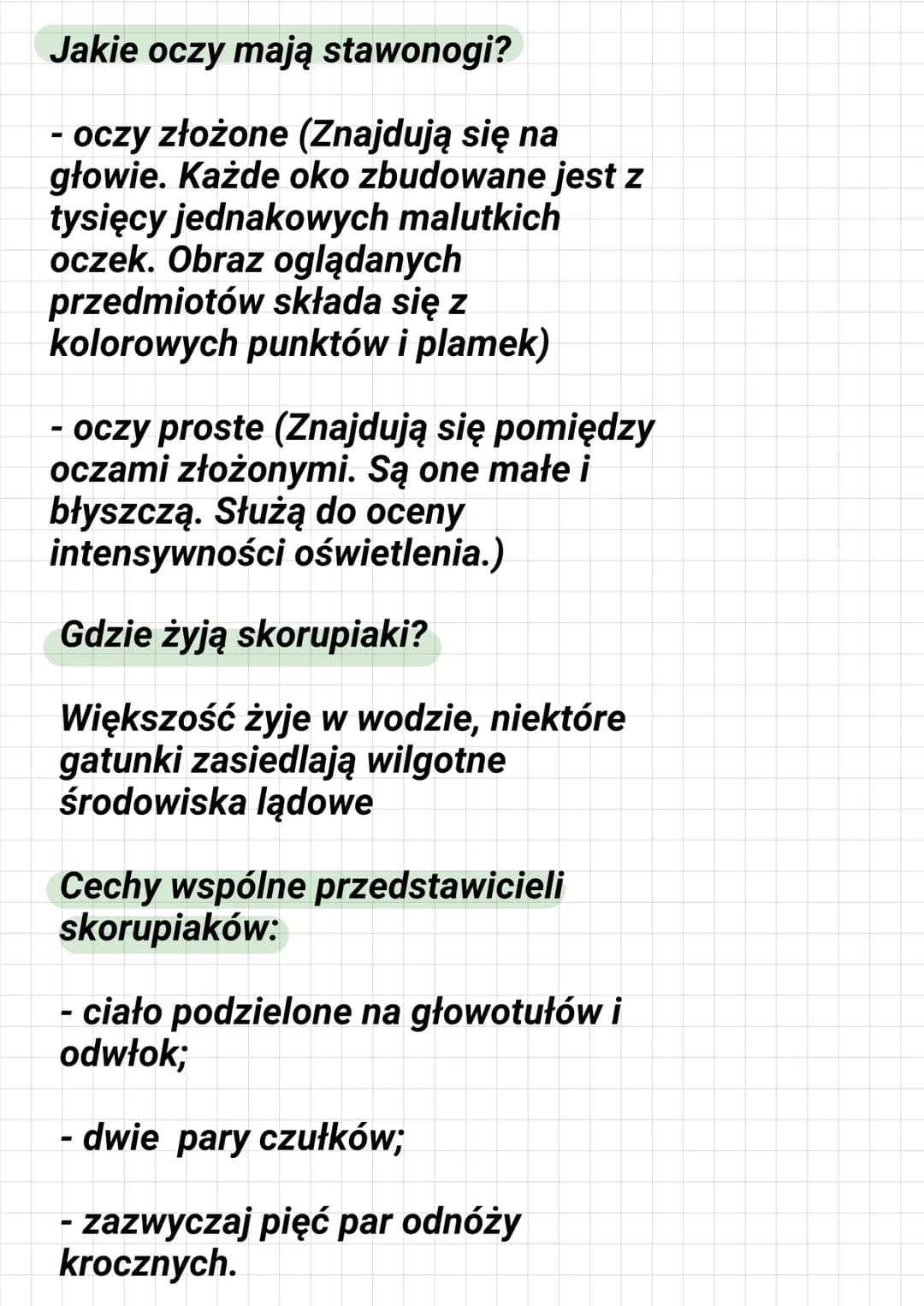 DZIAŁ III STAWONOGI I MIĘCZAKI
Co to jest staw?
To ruchome połączenie części
szkieletu
Gdzie żyją stawonogi?
Stawonogi żyją prawie we wszyst