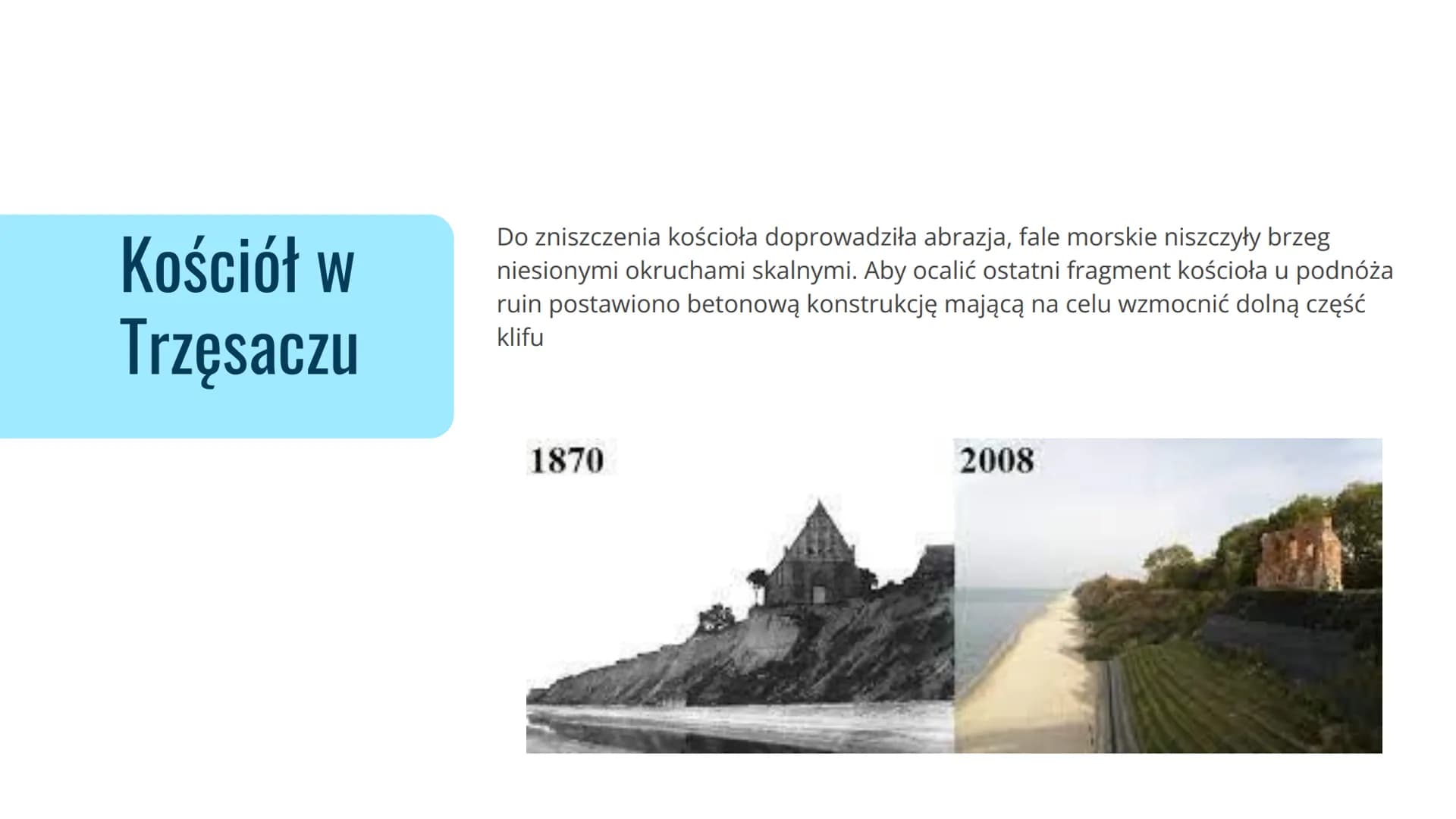 Rzeźbotwórcza
działalność
morza Czynniki warunkujące niszczącą działalność morza
-Siła fal
-Wysokość fal
-Pływy
-Rodzaj skał budujących wybr
