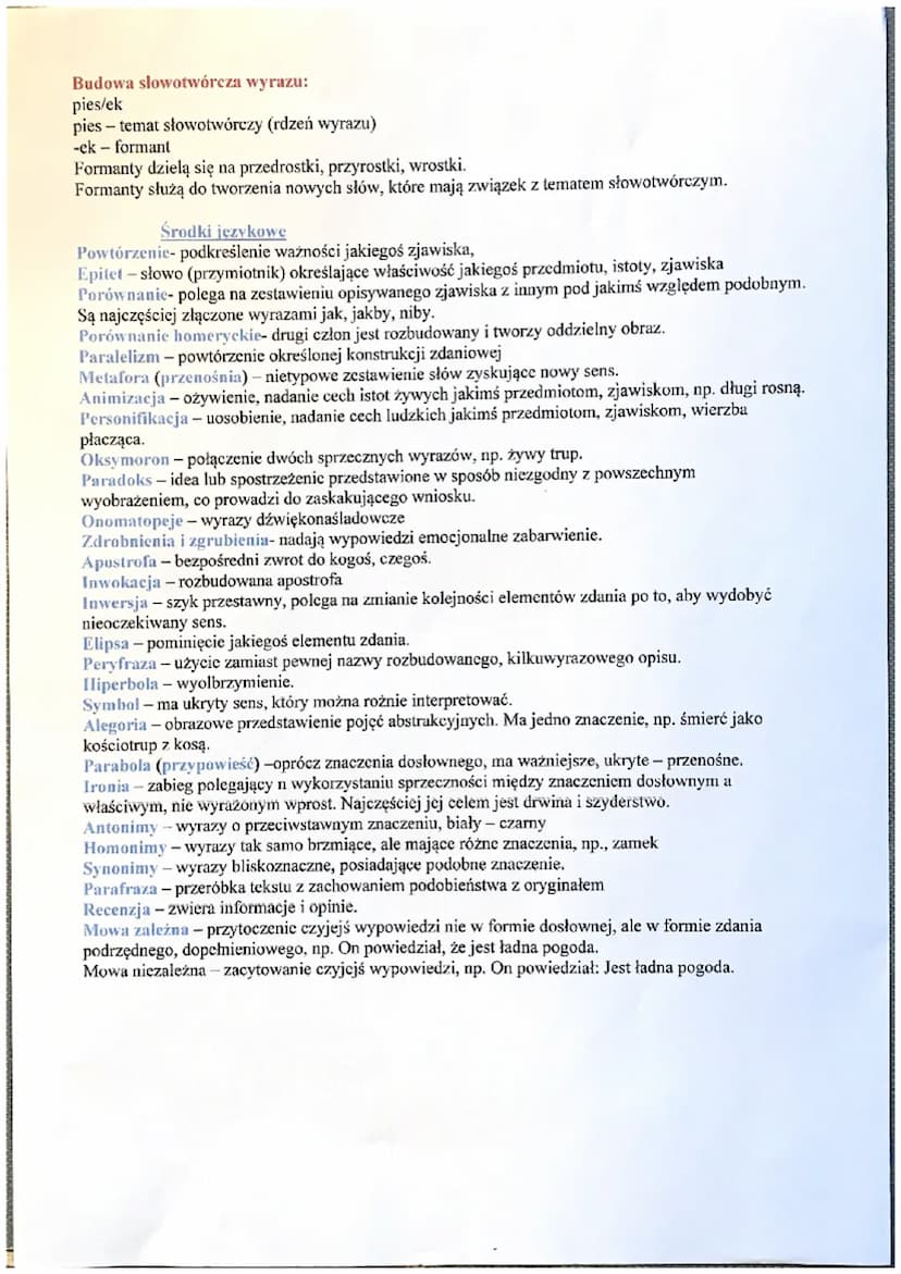 Akt komunikacji językowej i funkcje językowe
Funkcja informatywna, Komunikat, Funkcja poetycka, Kod, Funkcja ekspresywna, Funkcja
impresywna