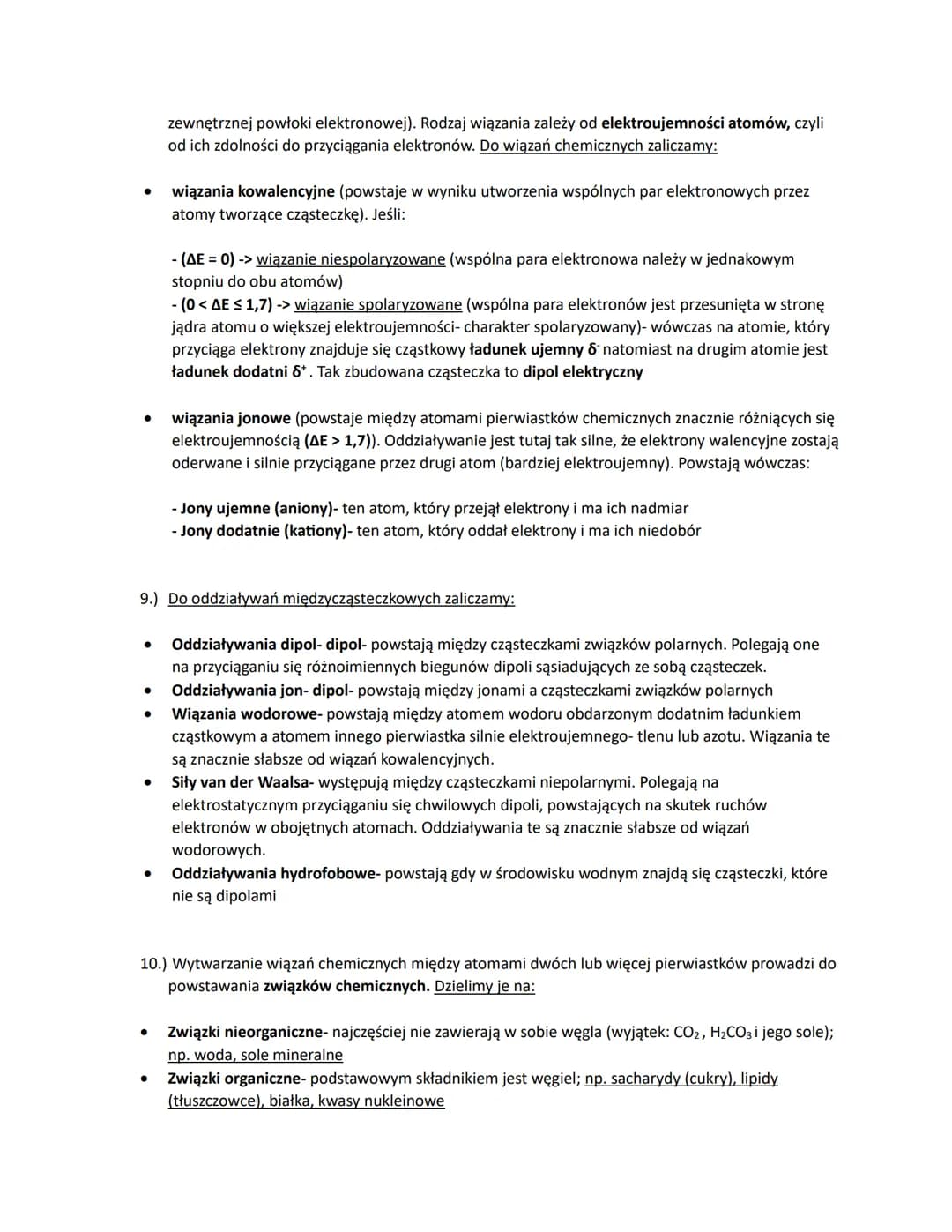 TEMAT: SKŁAD CHEMICZNY ORGANIZMÓW
1.) Organizm człowieka składa się ze związków organicznych (związków węgla) oraz związków
nieorganicznych 