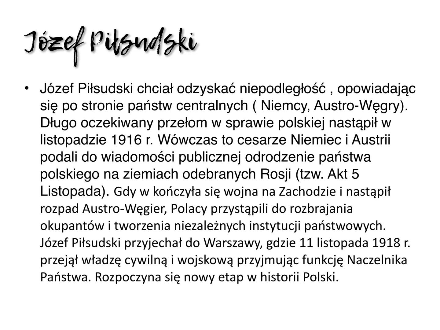 11 listopada
Alicja Wiecheć ●
Narodowe Święto
Niepodległości - polskie
święto narodowe
odbywające się 11
listopada, aby upamiętnić
odzyskani