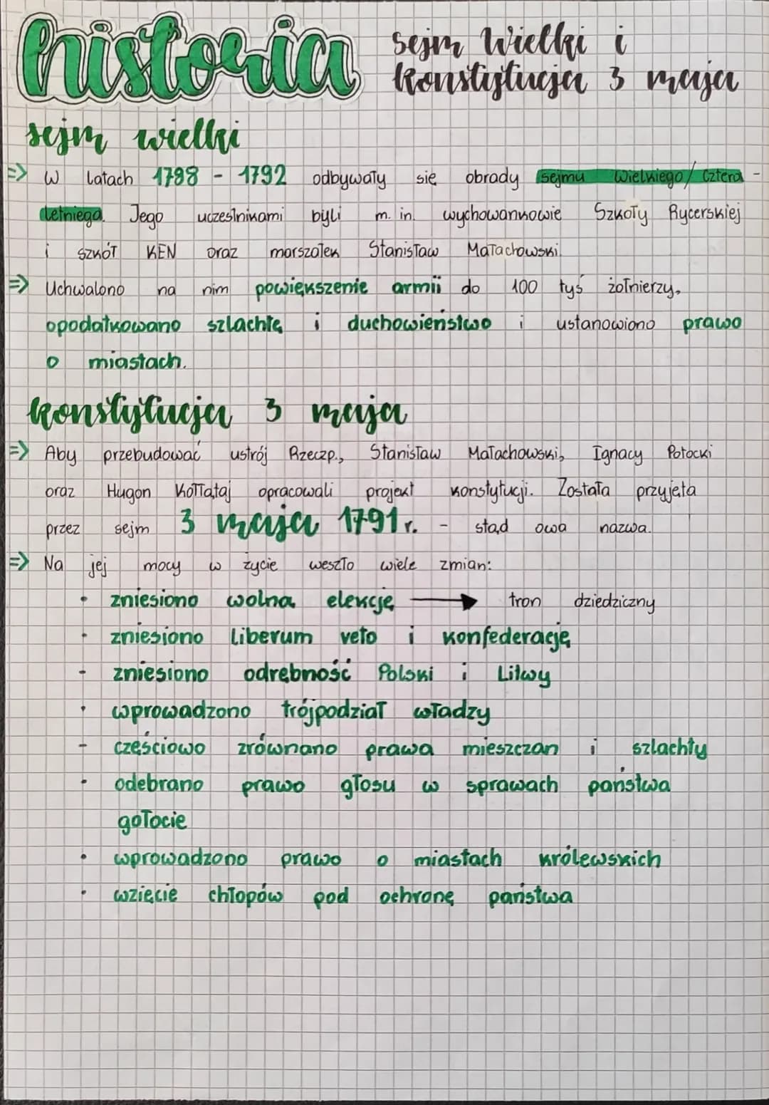 historia
sejm wielki
EX W
latach 1788 1792 odbywały się obrady sejmu
letniega. Jego uczestnikami byli
m. in.
SZKÓT KEN oraz marszałek Stanis