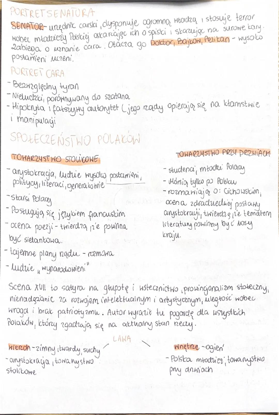 DZIADY III-PROBLEMATYKA
Powstały wiosną 1832r. w Dreznie, utwór był głosem i dyskusji
na temat pryczyn upadku porstania listopadowego, na te