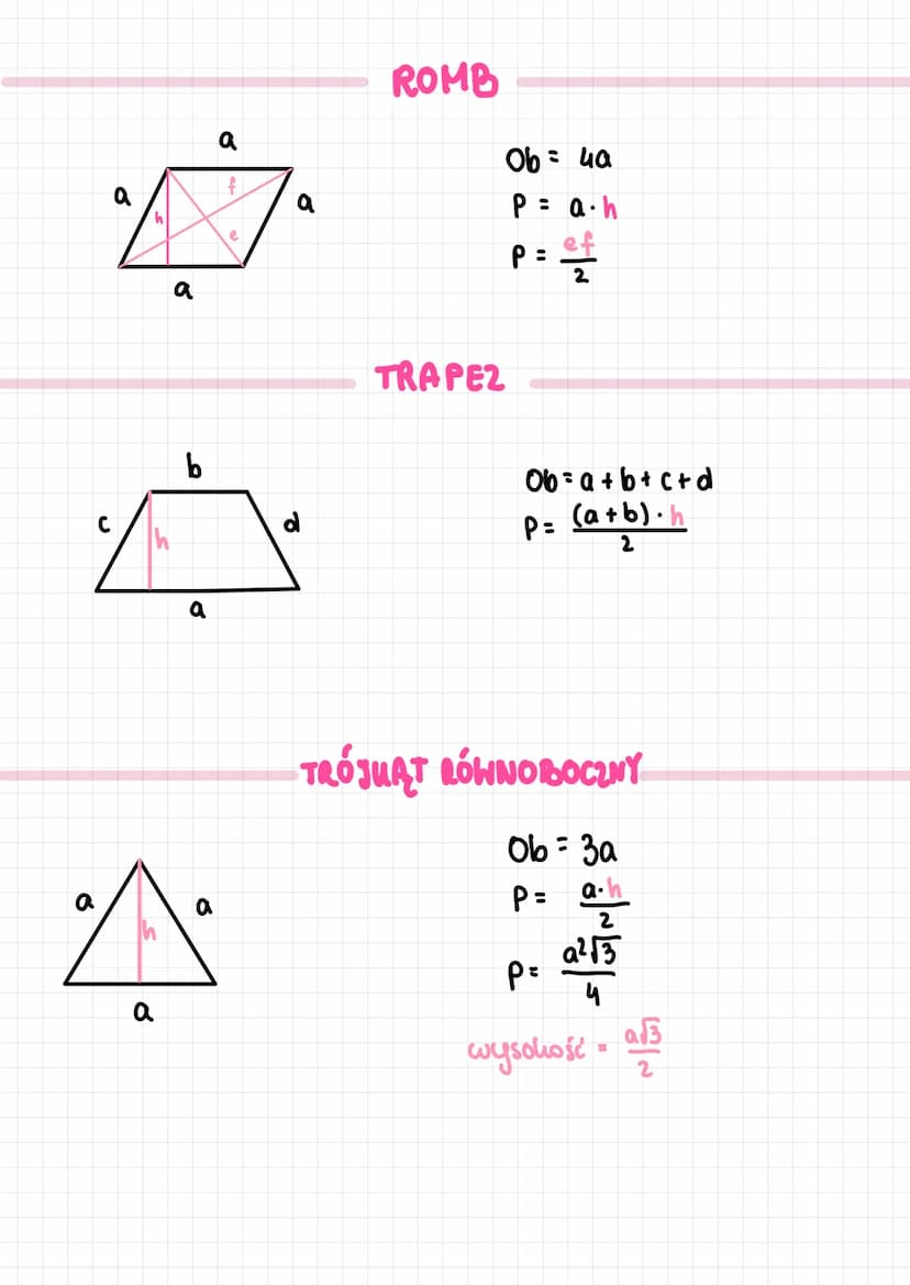 wzory geometryczne
figury płaskie
a
b
a
Ih
b
a
a
a
a
a
b
KWADRAT
a
kitkat
do egzaminu ósmoklasisty
Ob a+a+a+a = 4a
P = a¹
P =
preligtna = аб