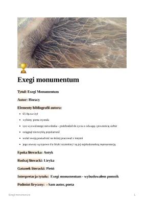 Know Exegi monumentum thumbnail