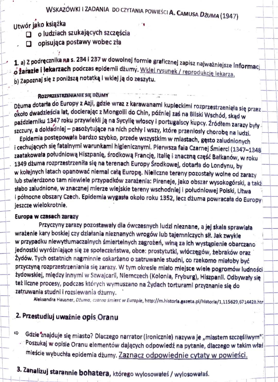 
<h2 id="dlaczegodumaniedotaradopolski">Dlaczego dżuma nie dotarła do Polski</h2>
<p>Epidemia dżumy jest jednym z najbardziej tragicznych wy